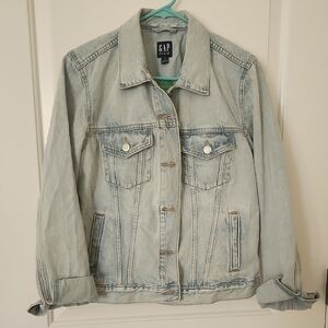 NWT Gap Denim Light Wash Jean Jacket